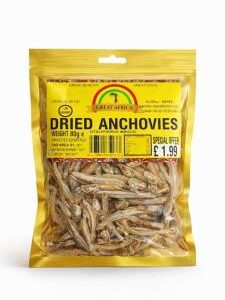 Dried Anchovie80g x20