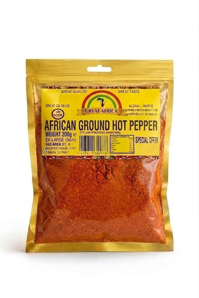 AFRICAN GROUND HOT PEPPER 80GX20