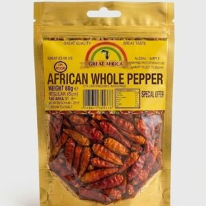 AFRICAN WHOLE PEPPER 80X20