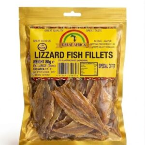 LIZARD FISH FILLETS 80GX10