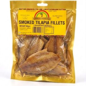 SMOKED TILAPIA FILLET 80G X 10