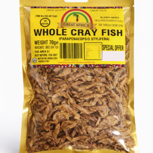 WHOLE CRAYFISH 70GX20